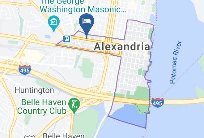 Kimpton Lorien Hotel & Spa Map