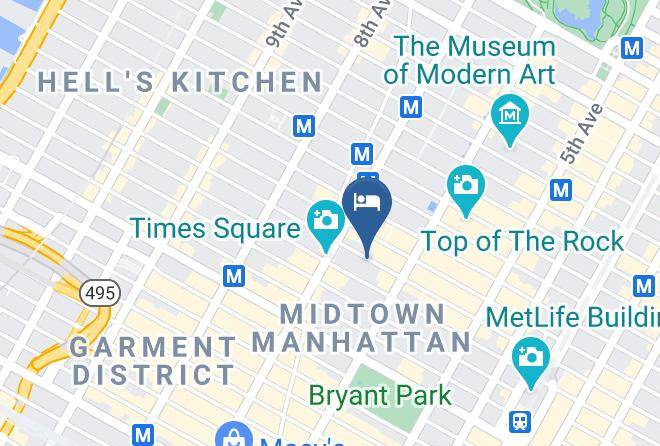 New York - Kimpton Muse Hotel Maps