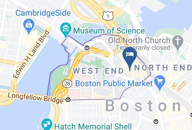 Onyx Boston Downtown Map