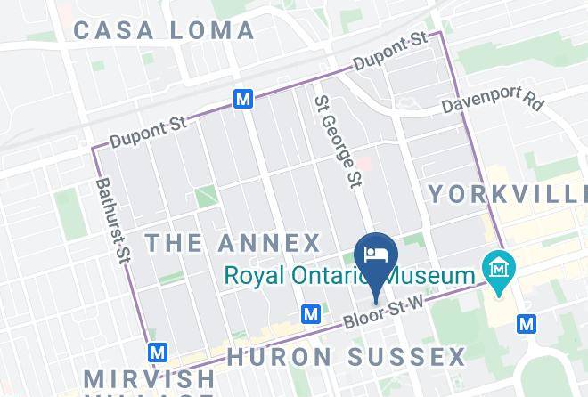 Toronto - Kimpton Saint George Hotel Maps