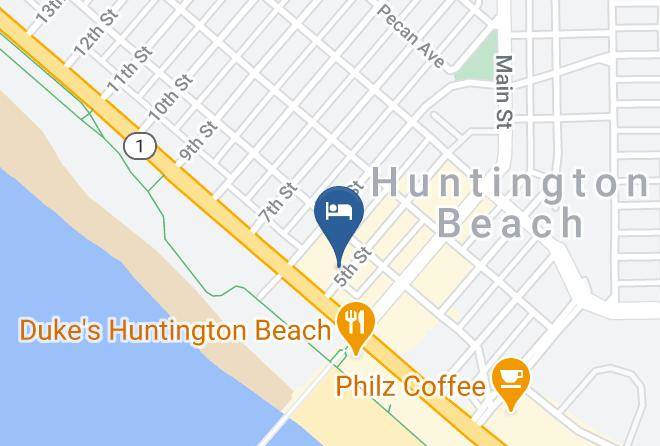 Orange - Kimpton Shorebreak Huntington Beach Resort Maps