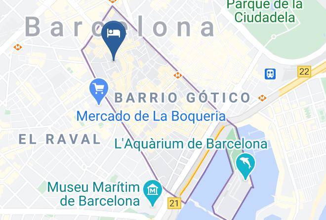 Kimpton Vividora Hotel Map