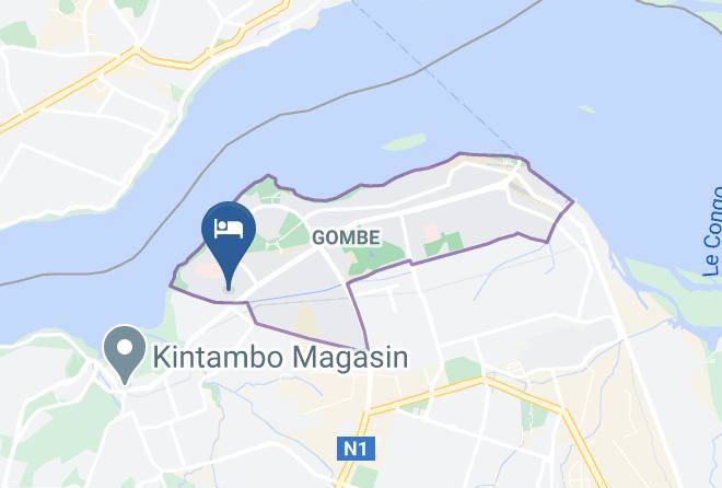 Kinshasa Urban - Kin Plaza Arjaan By Rotana Maps