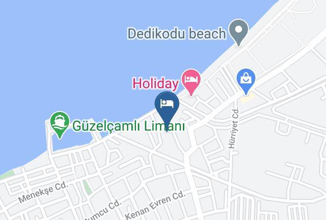 Guzelcamli - Kinalikaya Otel Maps