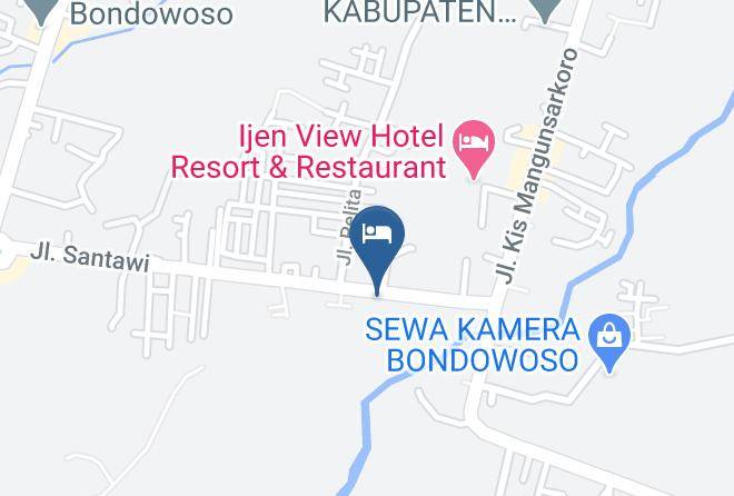 Bondowoso Regency - Kinanti Hotel Maps