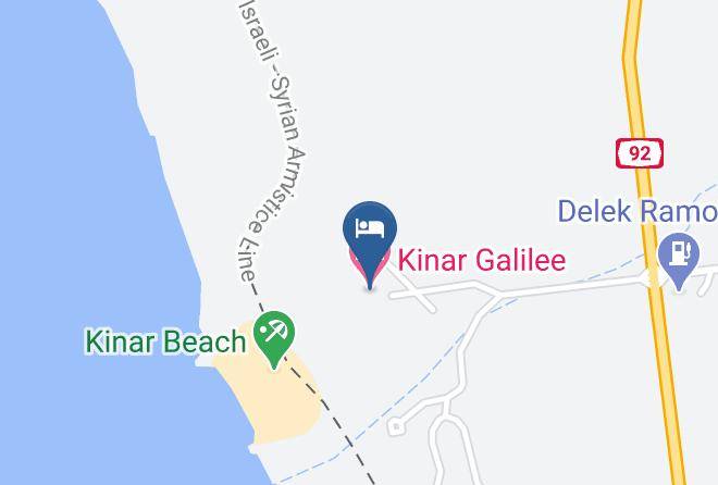 Achziv Industrial Zone Milohot - Kinar Galilee Hotel Maps