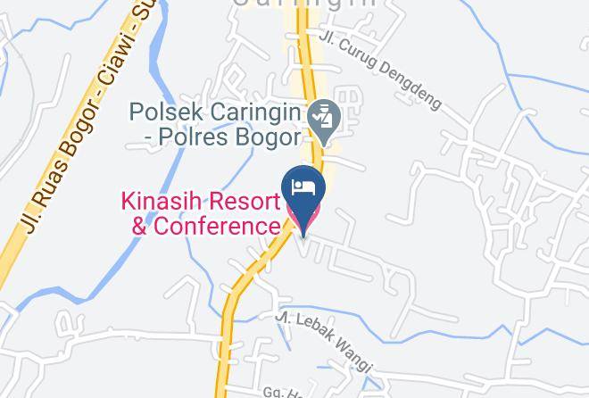Bogor Regency - Kinasih Resort & Conference Maps