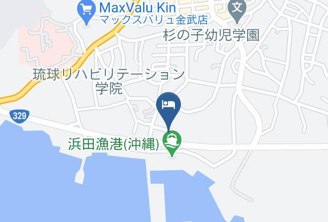 Kin Townkunigami District - Kin Cho Kenshu Shisetsu Maps