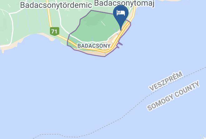 Badacsonytomaj - Gerencser Nyaralo Maps