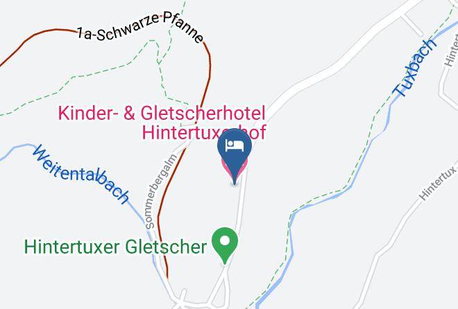 Schwaz - Kinder & Gletscherhotel Hintertuxerhof Maps