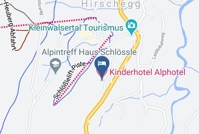 Bregenz - Kinderhotel Alphotel Maps