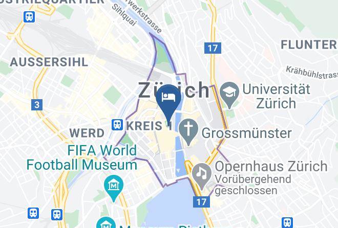 Zurich - Hotel Kindli Maps