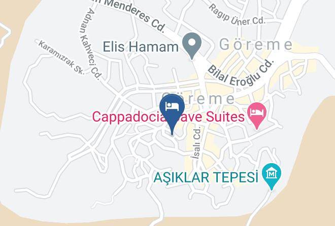Goreme - King Cave Hotel Maps