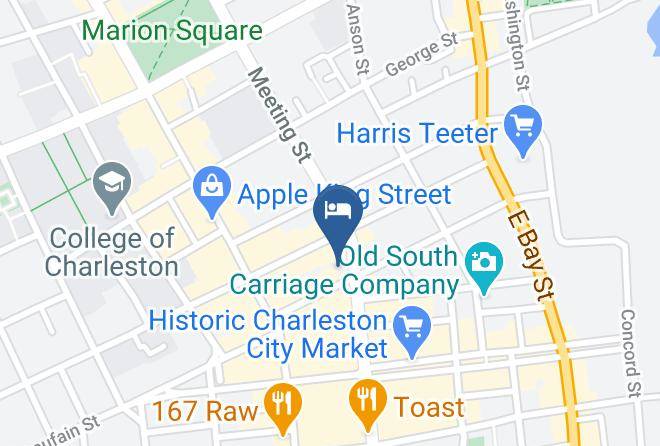 Charleston - King Charles Inn Maps