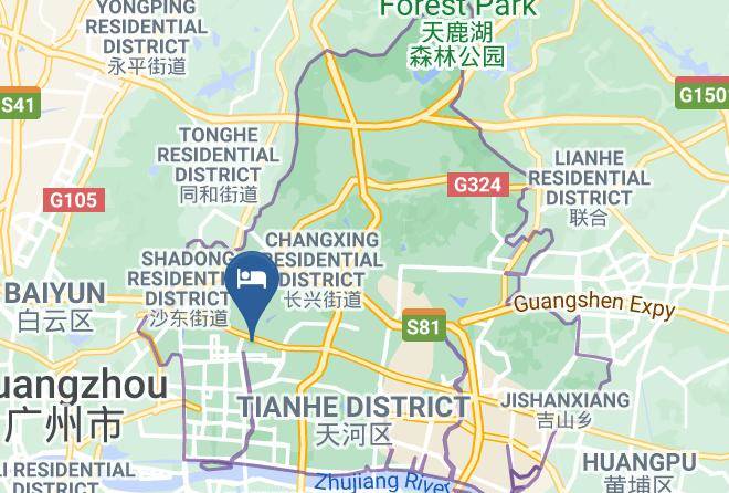 Guangzhou - King Court Hotel Maps