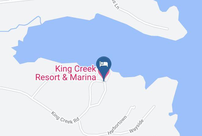 Marshall - King Creek Resort & Marina Maps