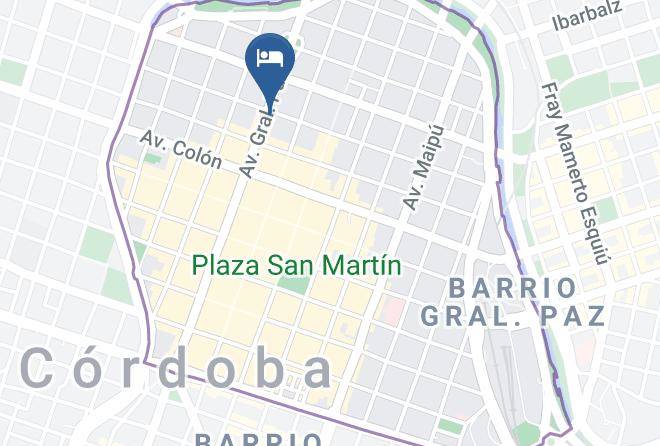 Cordoba - King David Flat Hotel Maps