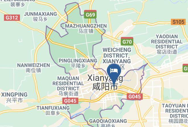 Xianyang - King Dynasty International Hotel Maps