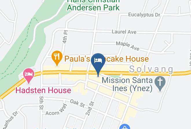 Santa Barbara - King Frederik Inn Maps