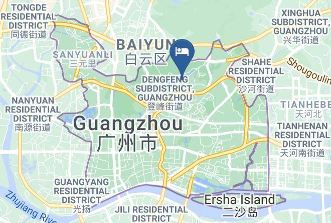 King Garden Hotel Map