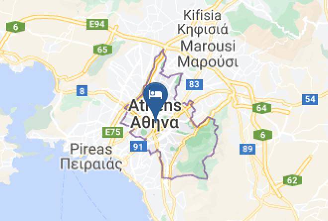 Central Athens - King George A Luxury Collection Hotel Athens Maps