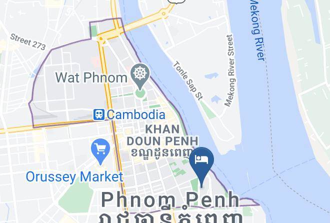 Doun Penh - King Grand Boutique Hotel Maps
