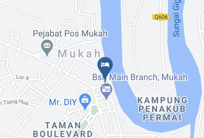 Bahagian Mukah - King Ing Hotel Maps