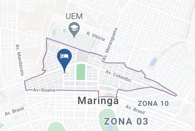 Maringa - King Konfort Hotel Maringa Maps