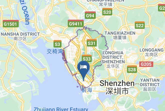 Shenzhen - King Palace Hotel Maps