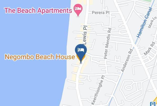 King Paradise Beach Hotel And Restaurant Map