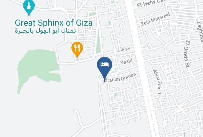 King Pyramids Hotel Map