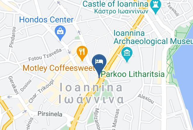 Ioannina - King Pyrros Maps