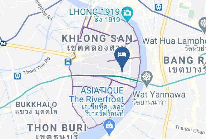 Phra Nakhon - King Royal Ii Hotel Maps