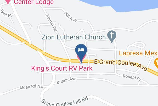 Grant - King's Court Rv Park Maps