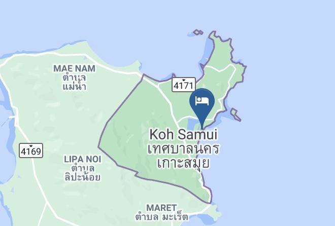 Amphoe Ko Samui - King's Garden Resort Maps