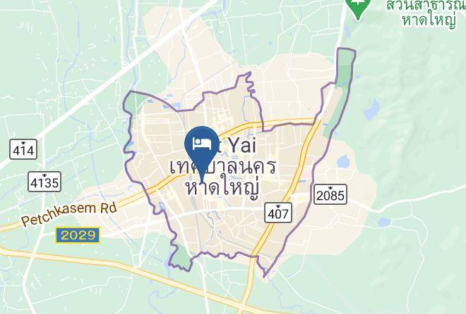 King's Hotel Hat Yai Map