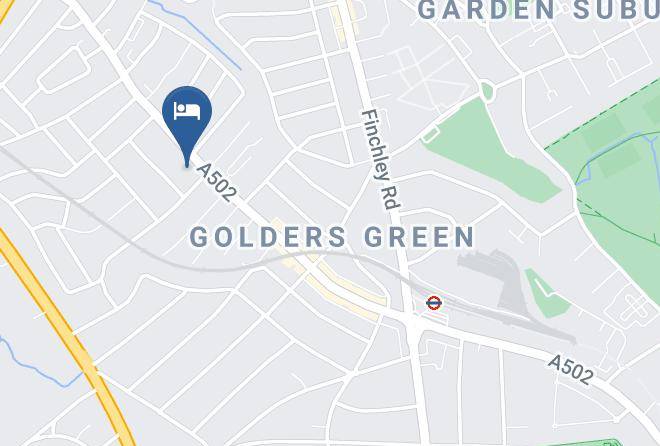 London - Golders Park Hotel Maps