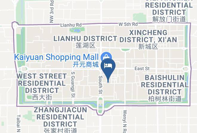 Xi An - King Town No 1 Hotel Maps