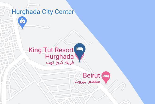 Hurghada - King Tut Resort Hurghada Maps