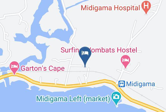 Galle - King Well Resort Maps