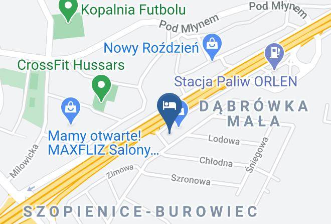 Katowice - Hotel Restauracja Kinga Maps
