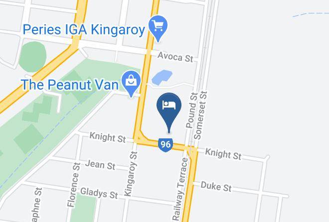 South Burnett - Kingaroy Country Motel Maps