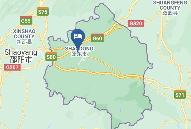 Shaoyang - Kingde Hotel Maps