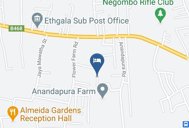 Colombo - Kingfisher Boutique Hotel Maps