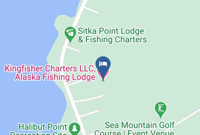 Sitka Borough - Kingfisher Charters Llc Alaska Fishing Lodge Maps