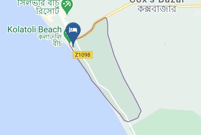 Chittagong - Kingfisher Cox Bay Resort Maps