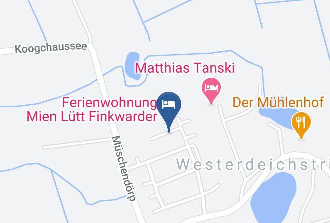 Dithmarschen - Kingfisher Galerie Ferienhaus Maps