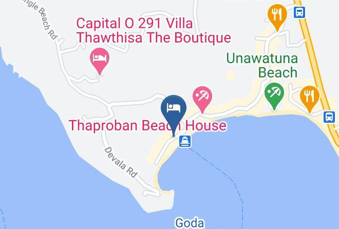 Galle - Kingfisher Hotel Maps