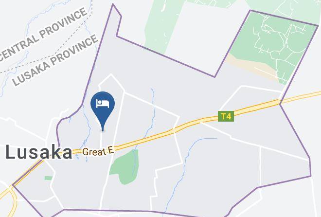 Lusaka - Kingfisher Lodge Maps