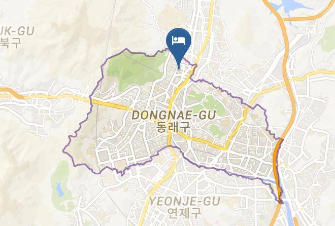 Dongnaegu - Kingmotel Maps